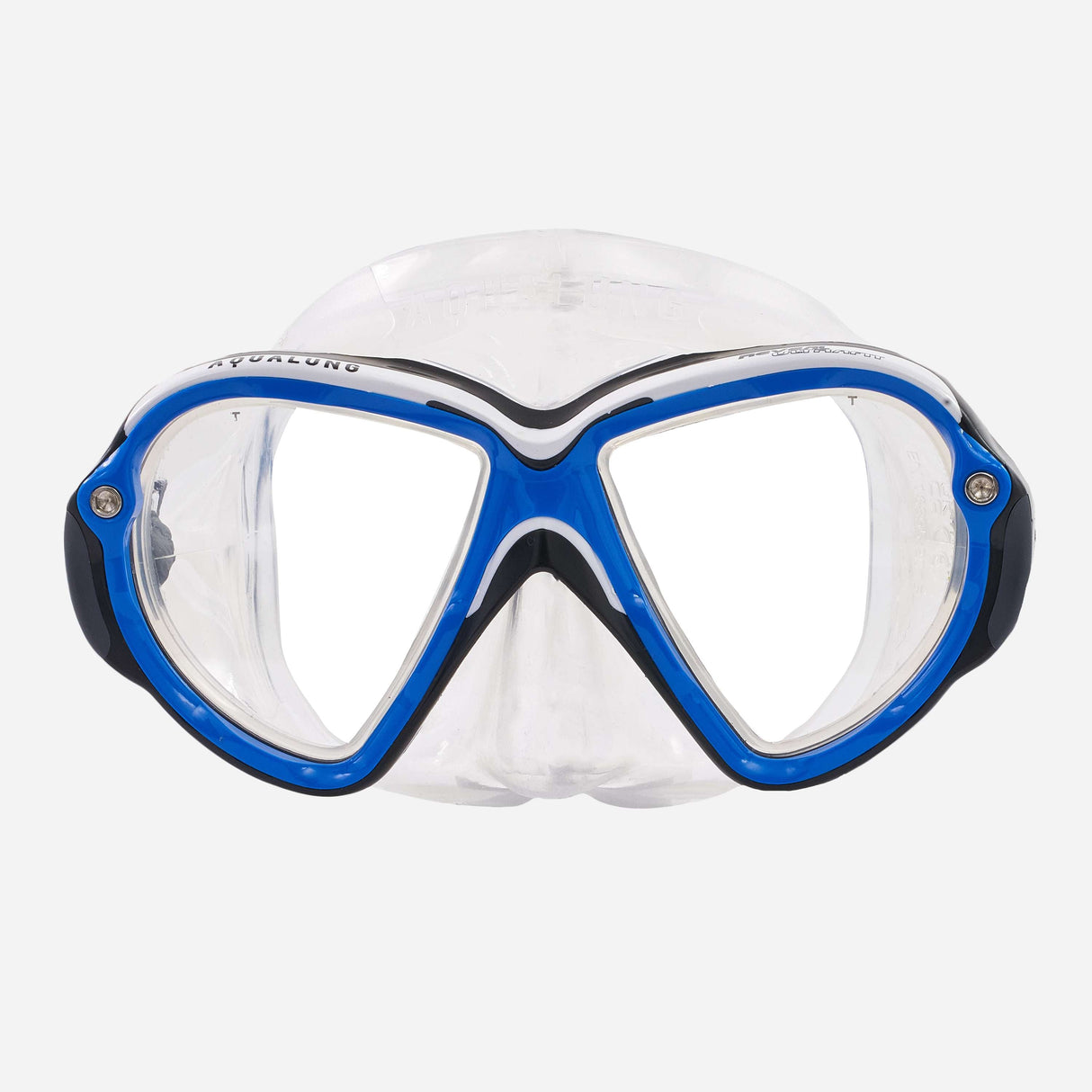 Aqualung Reveal Ultrafit Scuba Diving Mask-Blue/White-S-