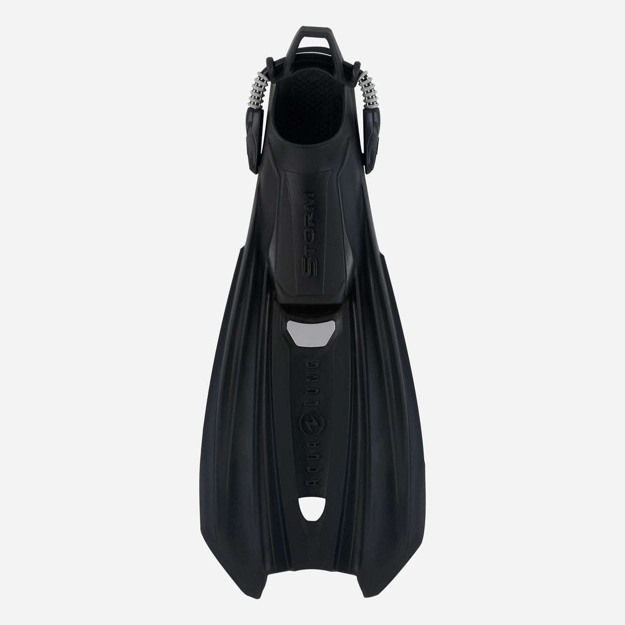 Aqualung Storm Open Heel Dive Fins-Black/Black-2XL-
