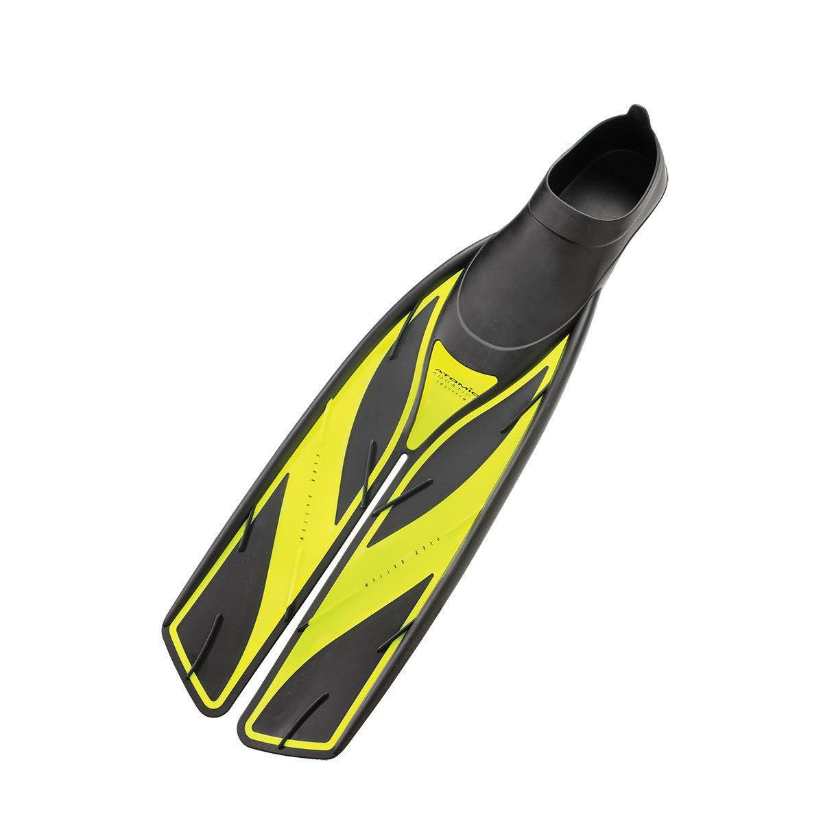 Open Box Atomic Aquatics Full Foot Fin-Yellow-6.0-7.0-