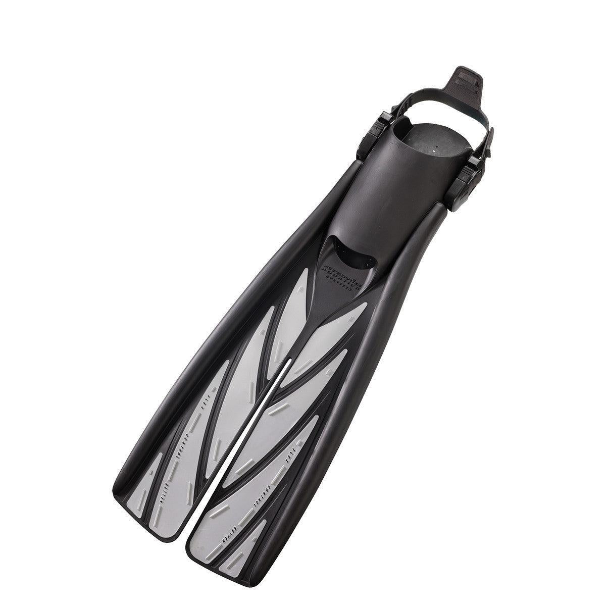 Open Box Atomic Aquatics Open Heel Fin-Silver-XL-