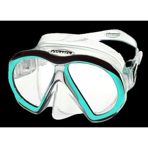 Open Box Atomic Aquatics SubFrame Mask-Clear/Aqua-