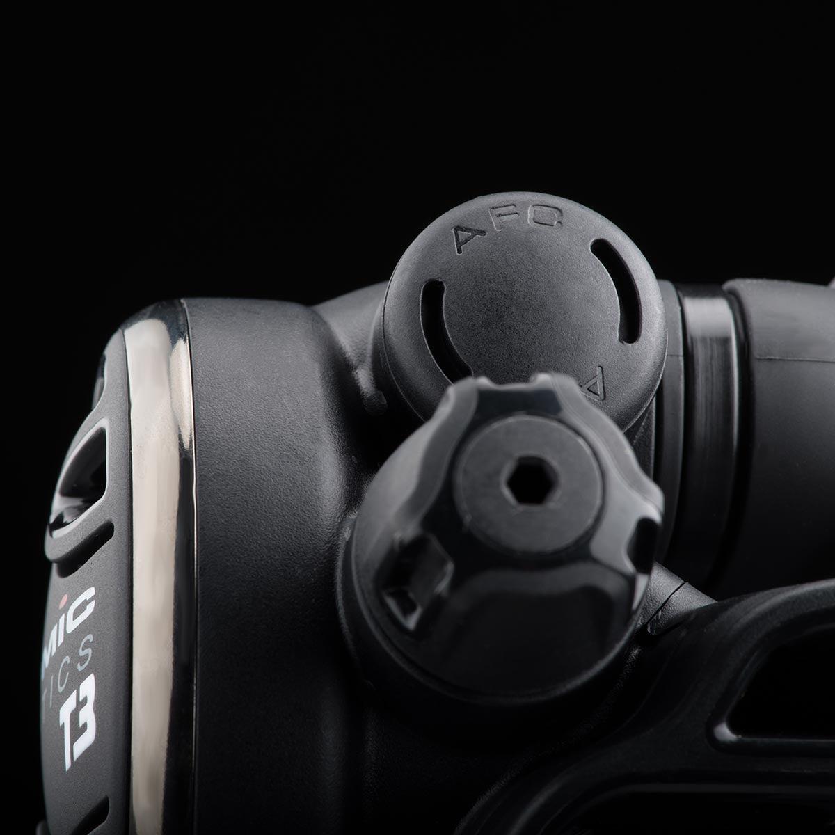 Atomic Aquatics T3 Second Stage only, 32" hose, Gray-