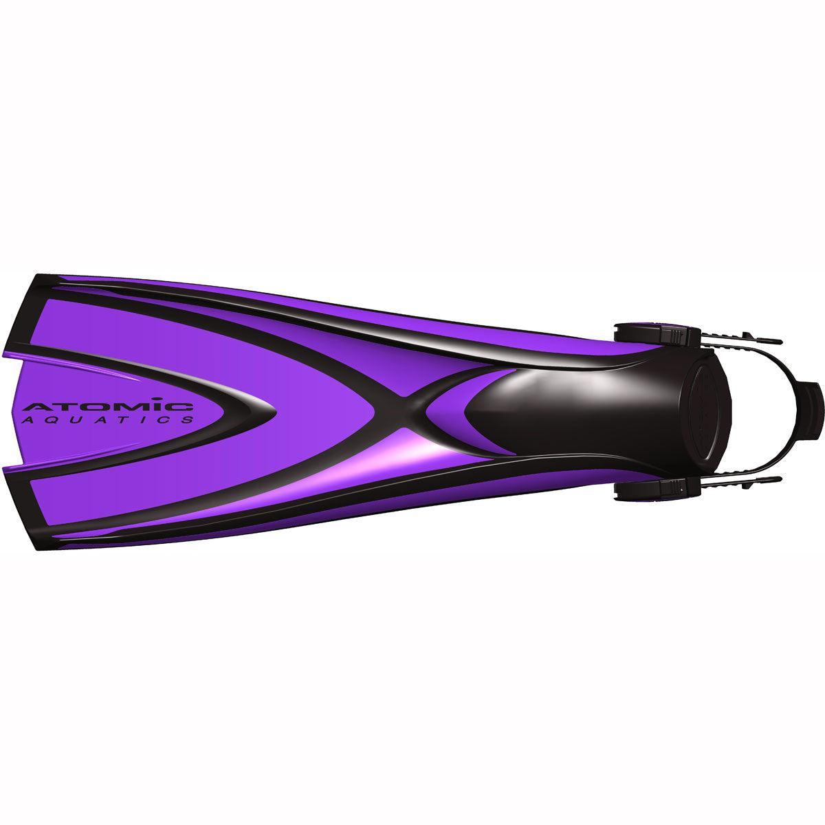 Open Box Atomic Aquatics X1 Fin-Purple-M-Good