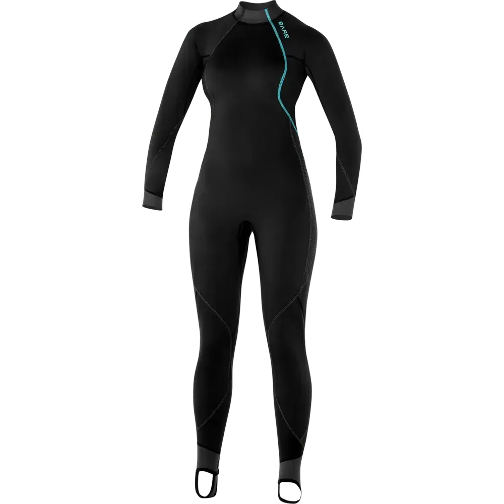 Open Box Bare EXOWEAR Full Womens-Black-04-