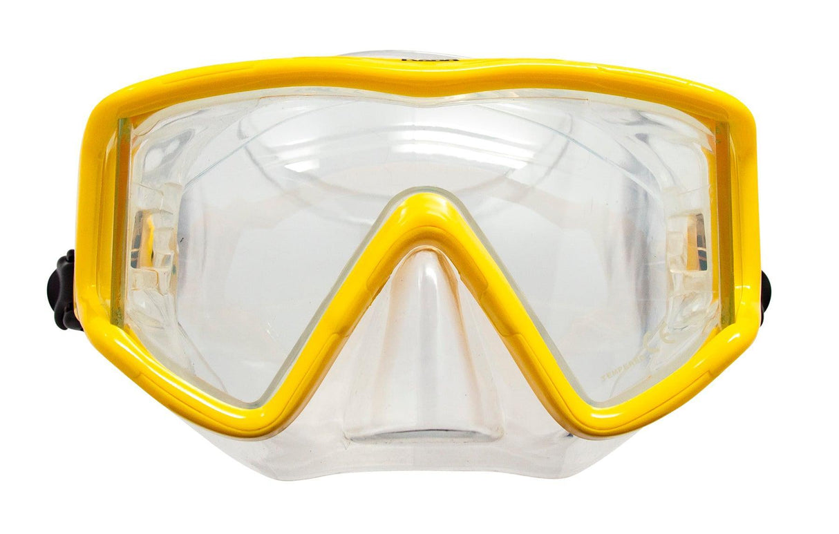Genesis Rama Dive Mask without Purge-Lemon Yellow-