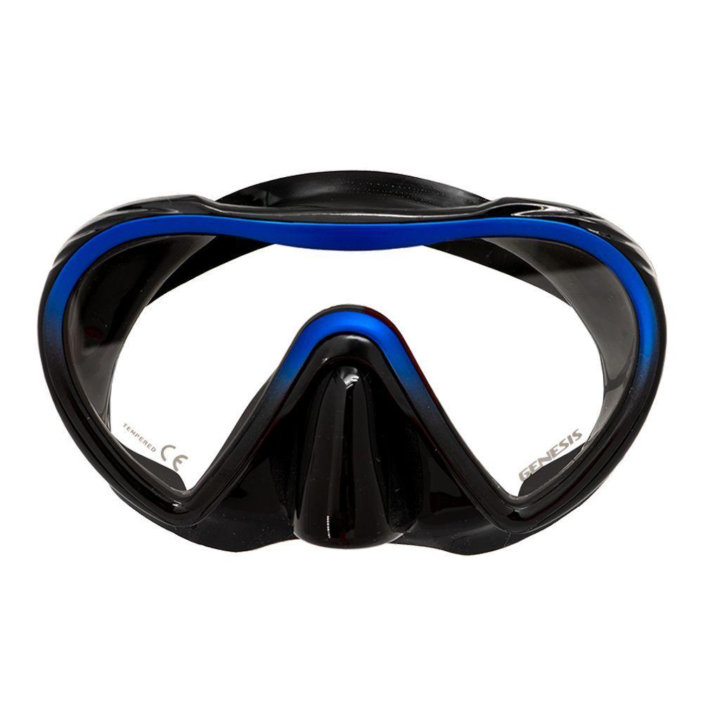 Genesis Realm Diving Mask-Ice Blue/Black-