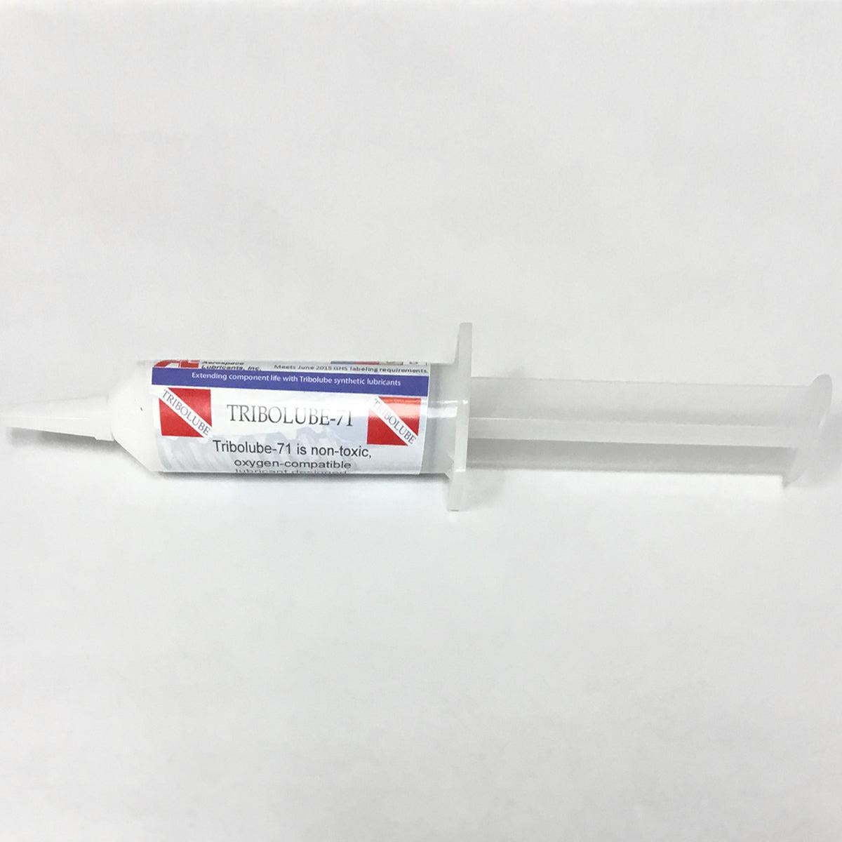 Hollis Tribolube 71, O2 Compatible Lube - 2 OZ / 57 G Syringe-