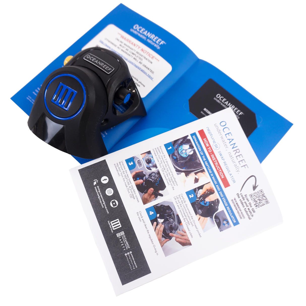 Open Box Ocean Reef Neptune III 2nd Stage Regulator-