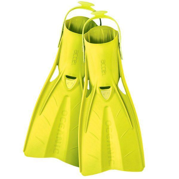 Open Box Oceanic Accel Fin-Yellow-XS (5-7)-