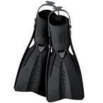 Open Box Oceanic Accel Open Heel Scuba Diving Fins-Black-Regular-Good