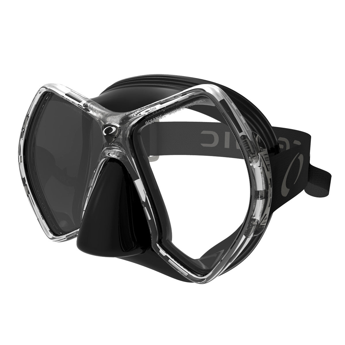 Open Box Oceanic Cyanea Mask-Black/Titanium-