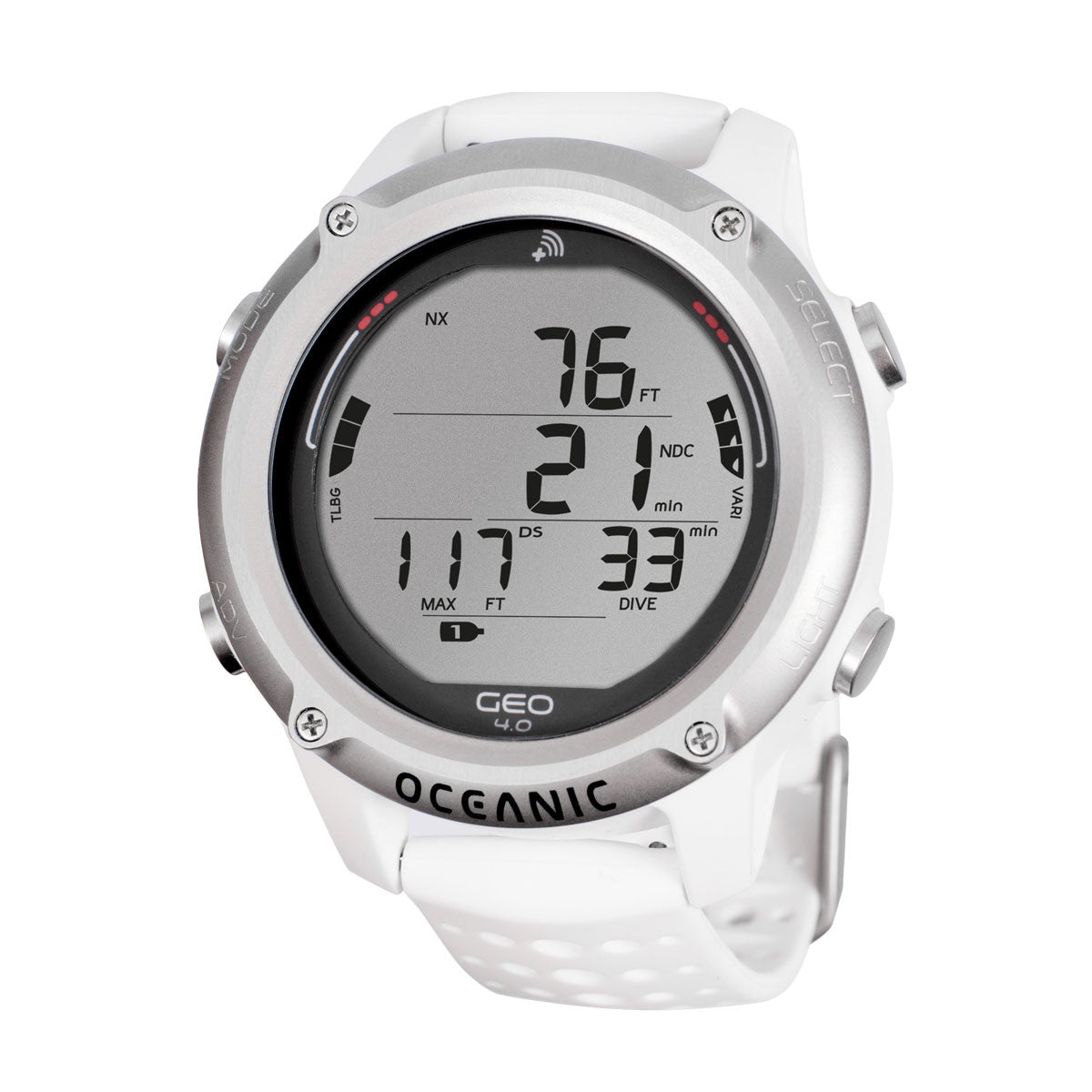 Open Box Oceanic GEO 4.0 Dive Computer-White-Like New-