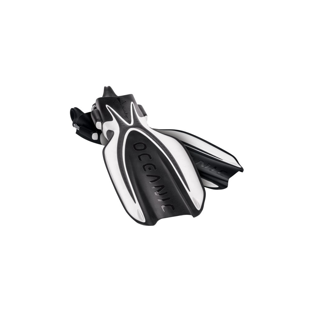 Open Box Oceanic Manta Ray Fin-White/Black-XS-