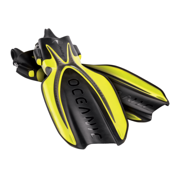 Open Box Oceanic Manta Ray Fin-Yellow/Black-XS-