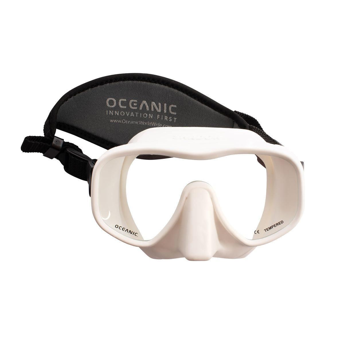 Open Box Oceanic Shadow Mask, Neo Strap-White-