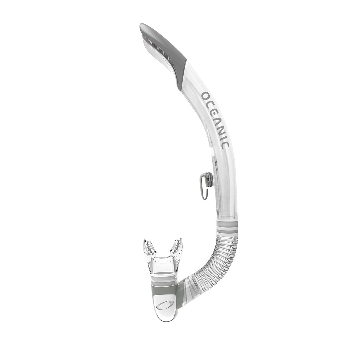 Open Box Oceanic Ultra SD Snorkel-Clear/Titanium-
