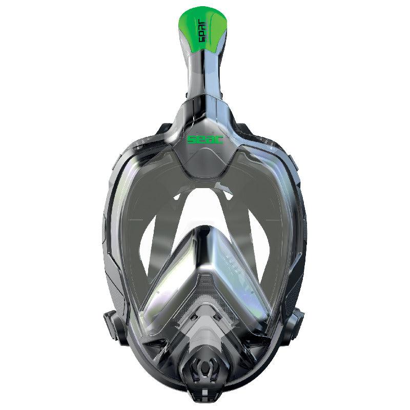 Seac Libera Full Face Mask-Black/Lime