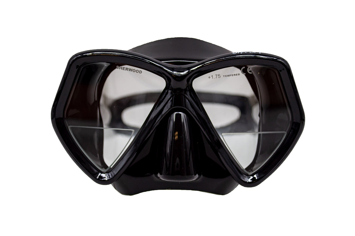 Sherwood Oracle+ Masks-Black Silicone-