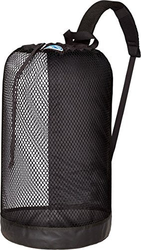Open Box Stahlsac Panama Mesh Backpack-Black-