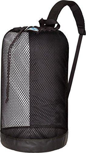 Open Box Stahlsac Panama Mesh Backpack-Black-