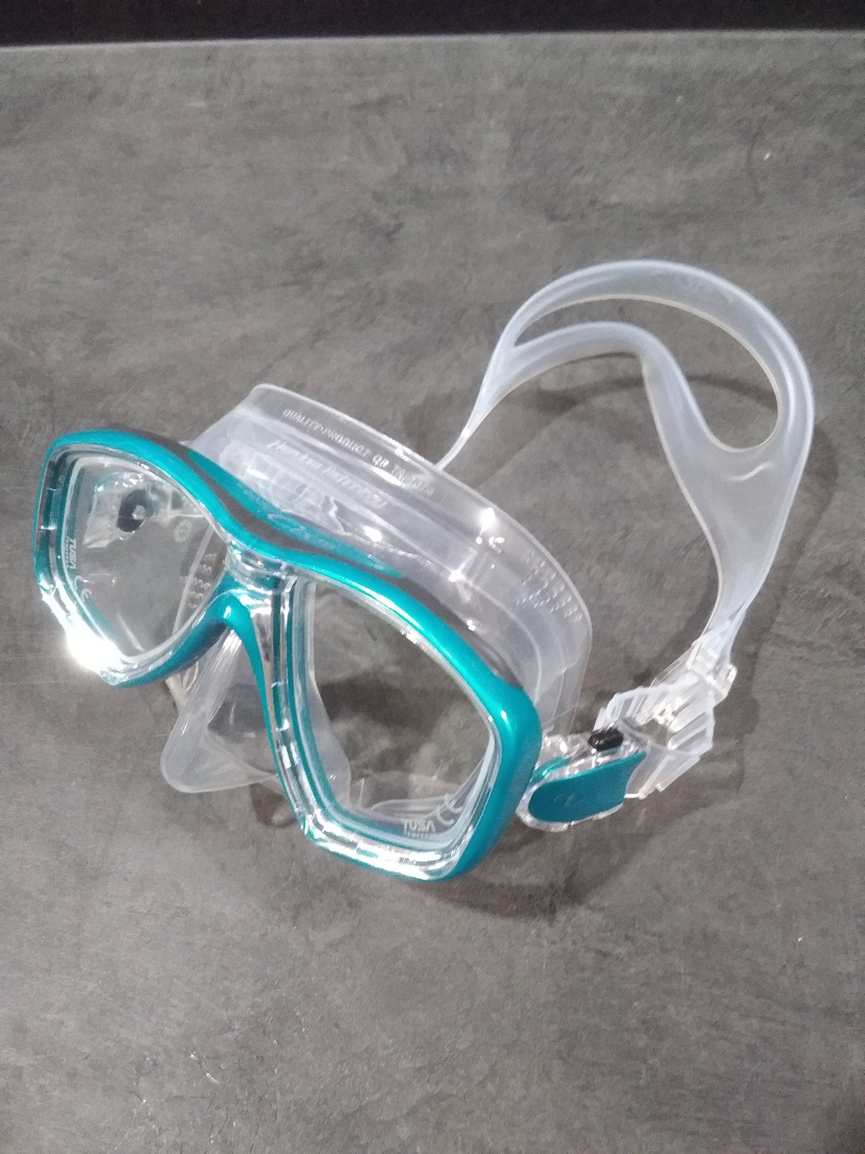 Open Box Tusa Ceos Mask-Oceanican Green-