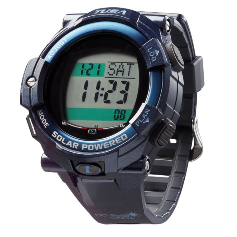 Tusa DC Solar Link Dive Computer-Navy Blue-