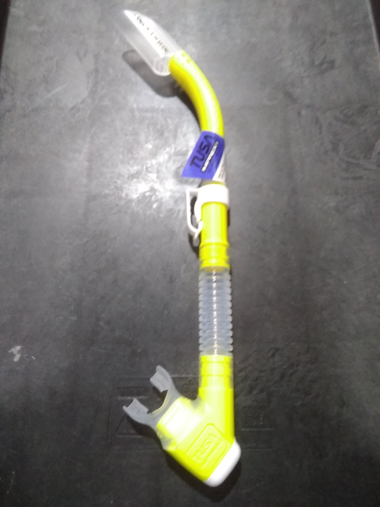 Open Box Tusa Imprex II Hyperdry Snorkel-Flash Yellow-Very Good-