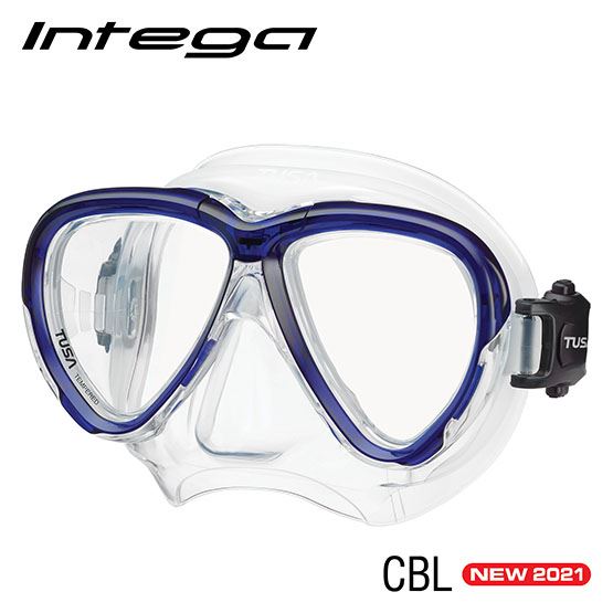 Open Box Tusa Intega Mask-Cobalt Blue-