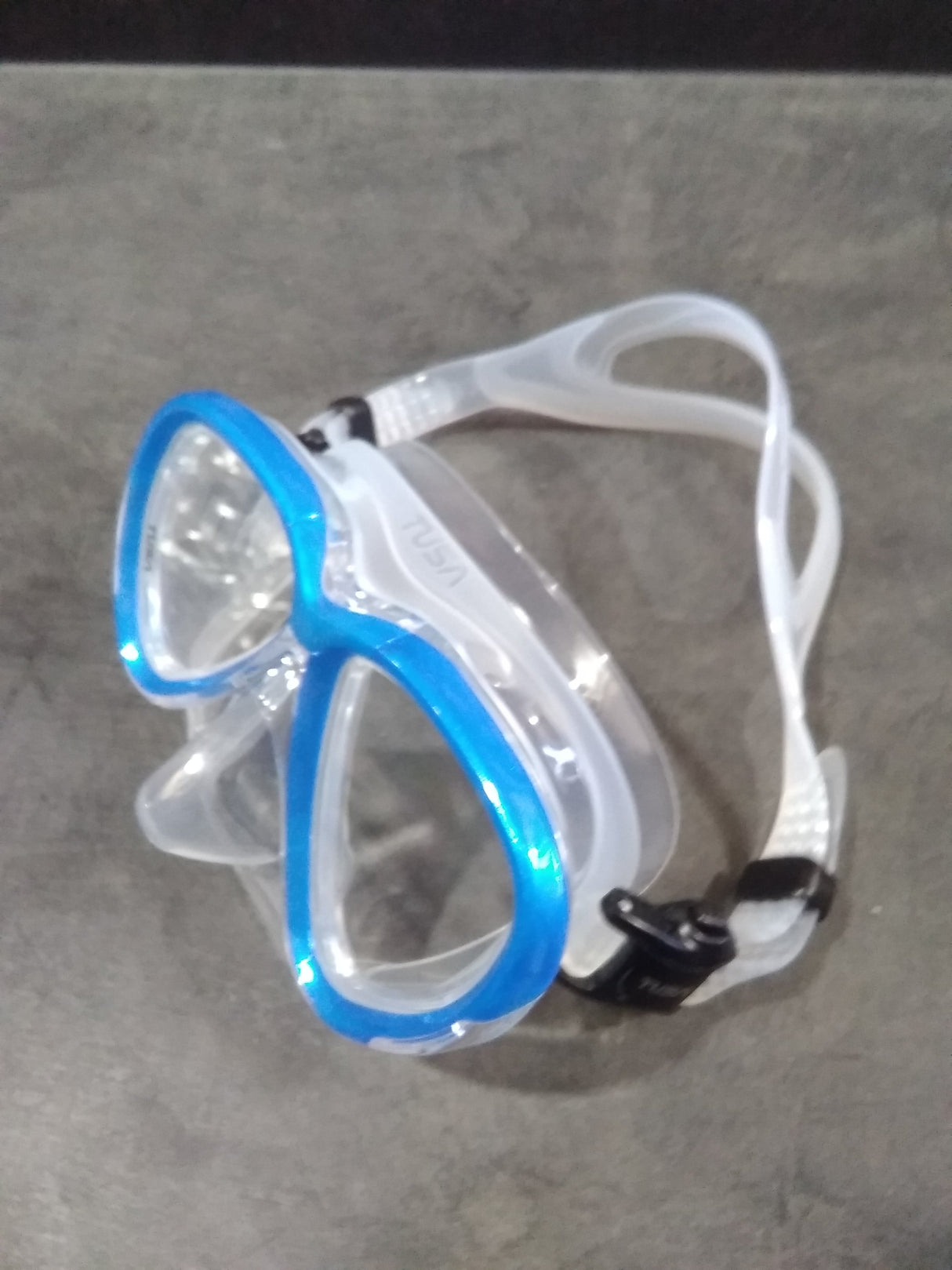 Open Box Tusa Intega Mask-Fishtail Blue-