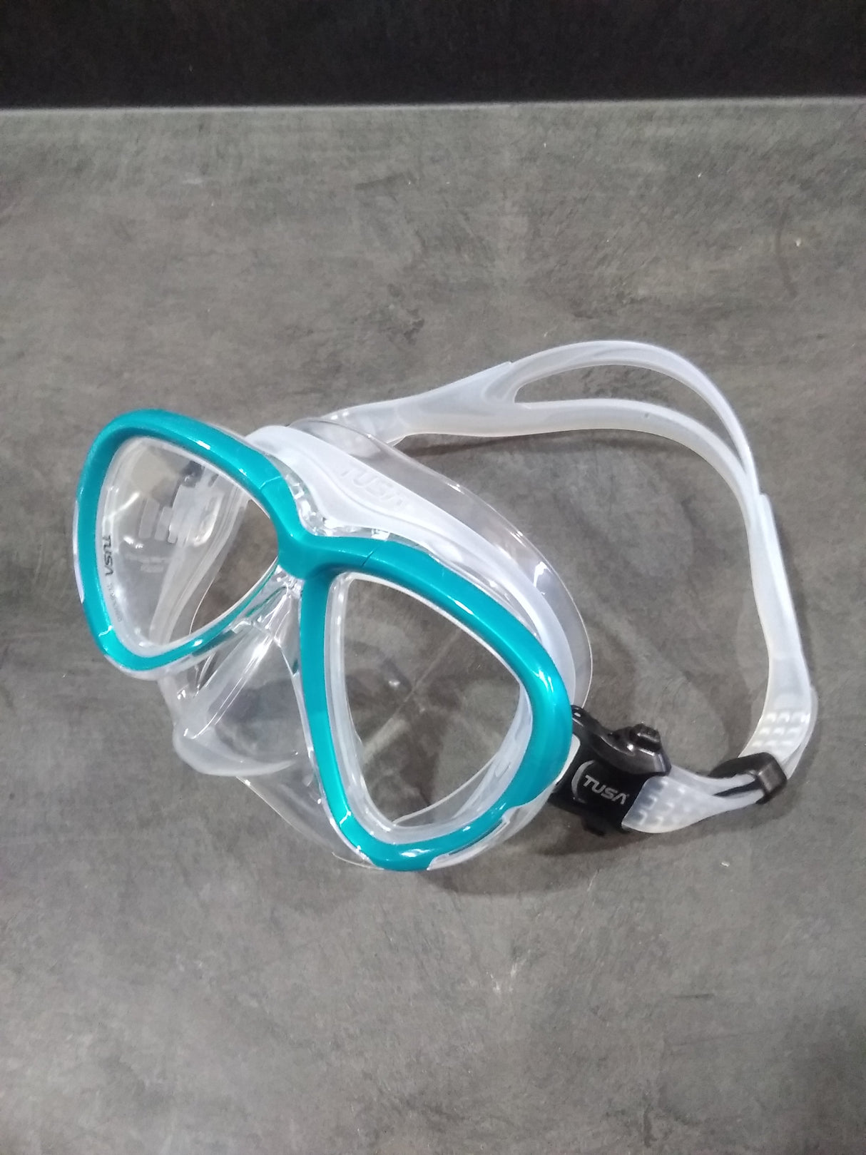 Open Box Tusa Intega Mask-Oceanican Green-