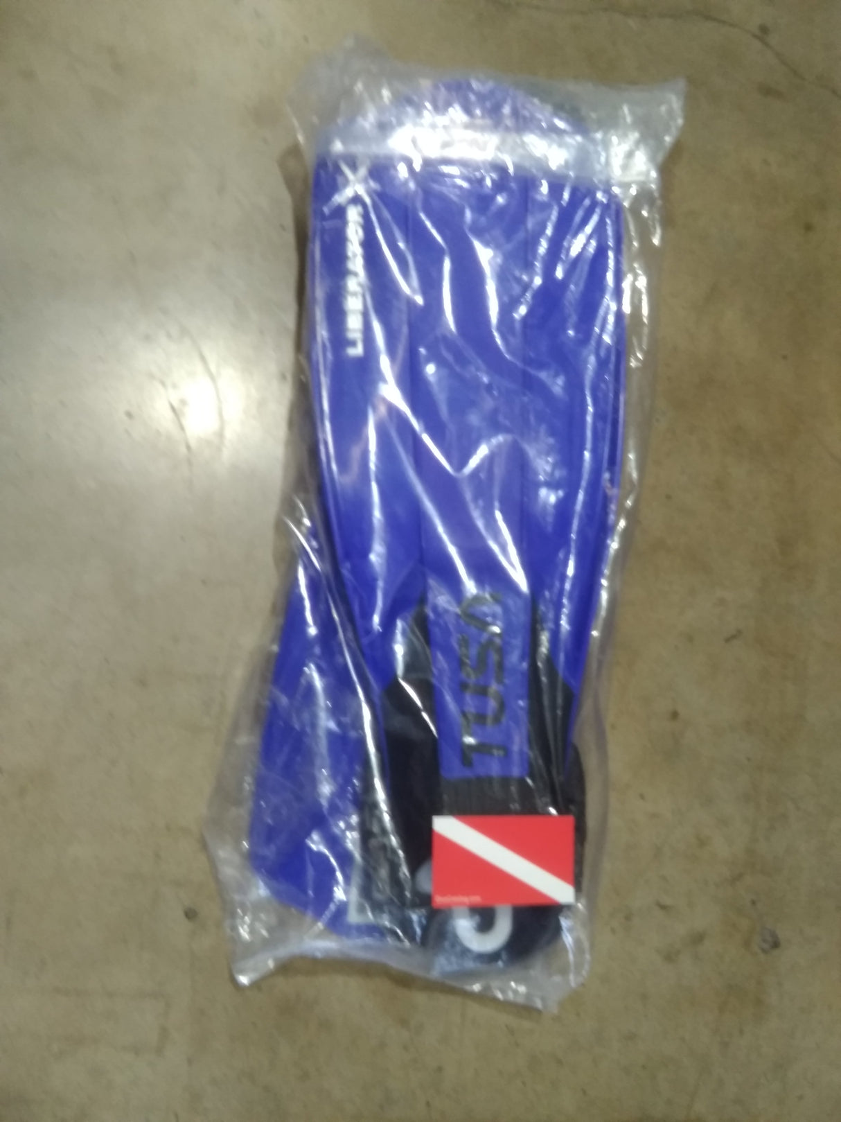 Open Box Tusa Liberator X-Ten Fin-Cobalt Blue-Regular-Very Good