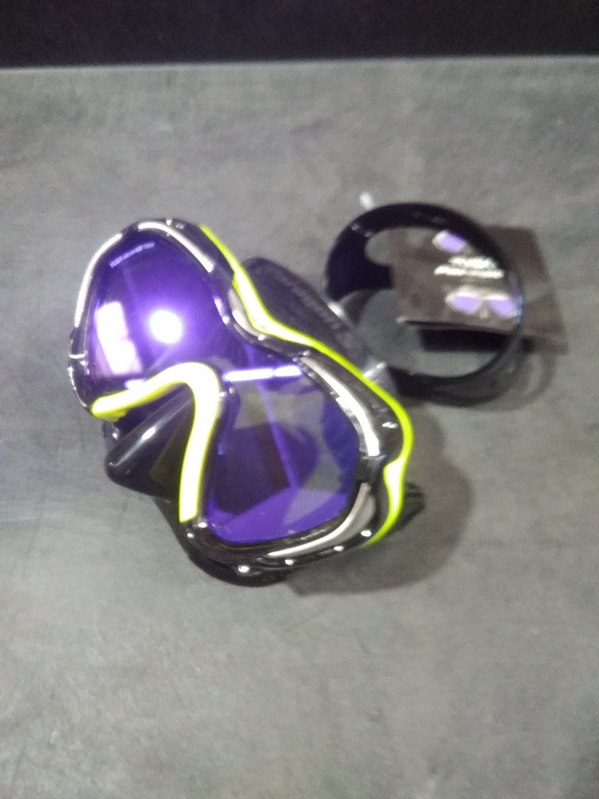 Open Box Tusa Paragon S Mask-Flash Yellow-