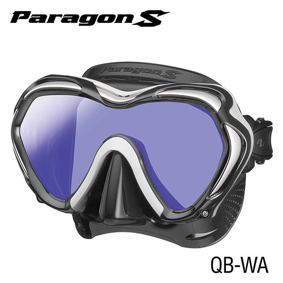 Open Box Tusa Paragon S Mask-White-Like New-