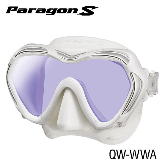 Open Box Tusa Paragon S Mask-White/White Skirt-