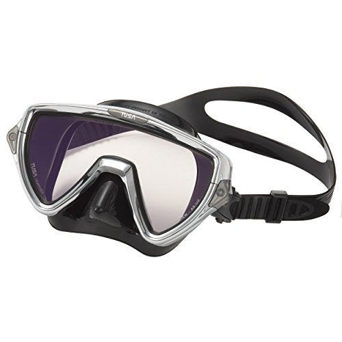 Open Box Tusa Visio Uno Pro Mask-Chrome-Like-New-