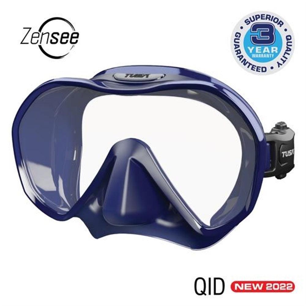 Open Box Tusa Zensee Mask-Indigo-