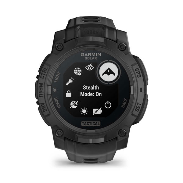 Garmin Instinct 3 45 mm Solar, Tactical rugged GPS smartwatch, Black 4