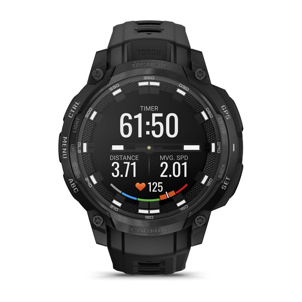 Garmin Instinct Crossover Hybrid GPS Smartwatch – AMOLED - Tactical / Black