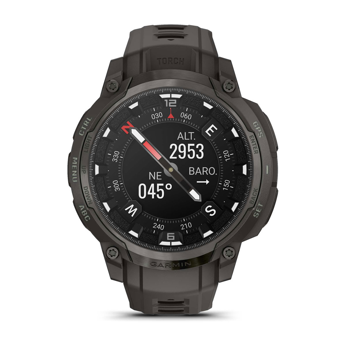 Garmin Instinct Crossover Hybrid GPS Smartwatch – AMOLED / Charcoal