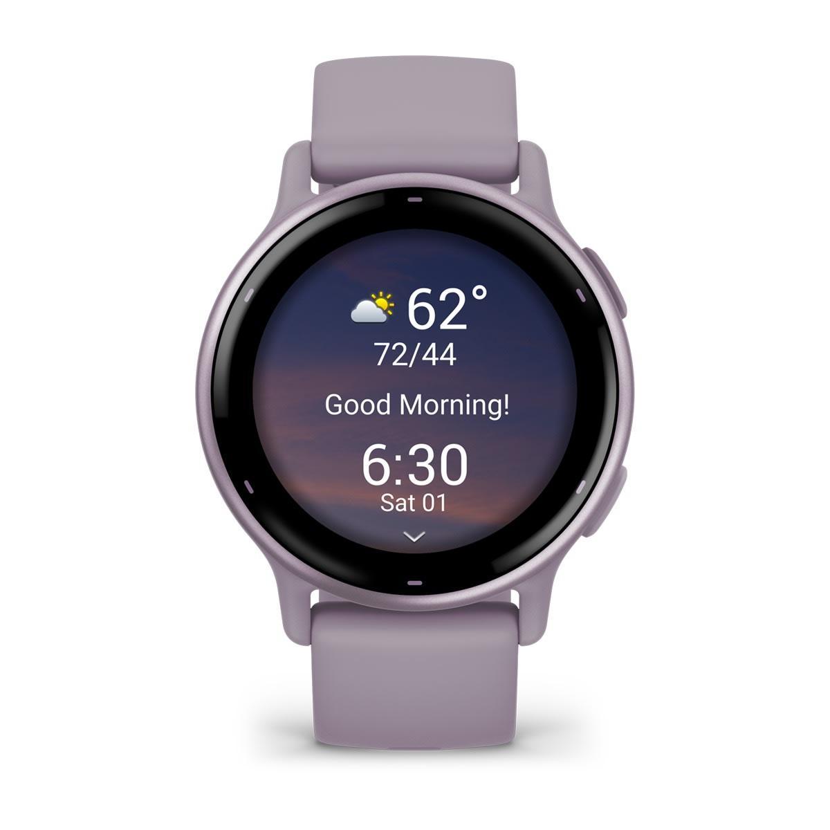 Garmin vívoactive 5 AMOLED GPS Fitness Smartwatch – Orchid