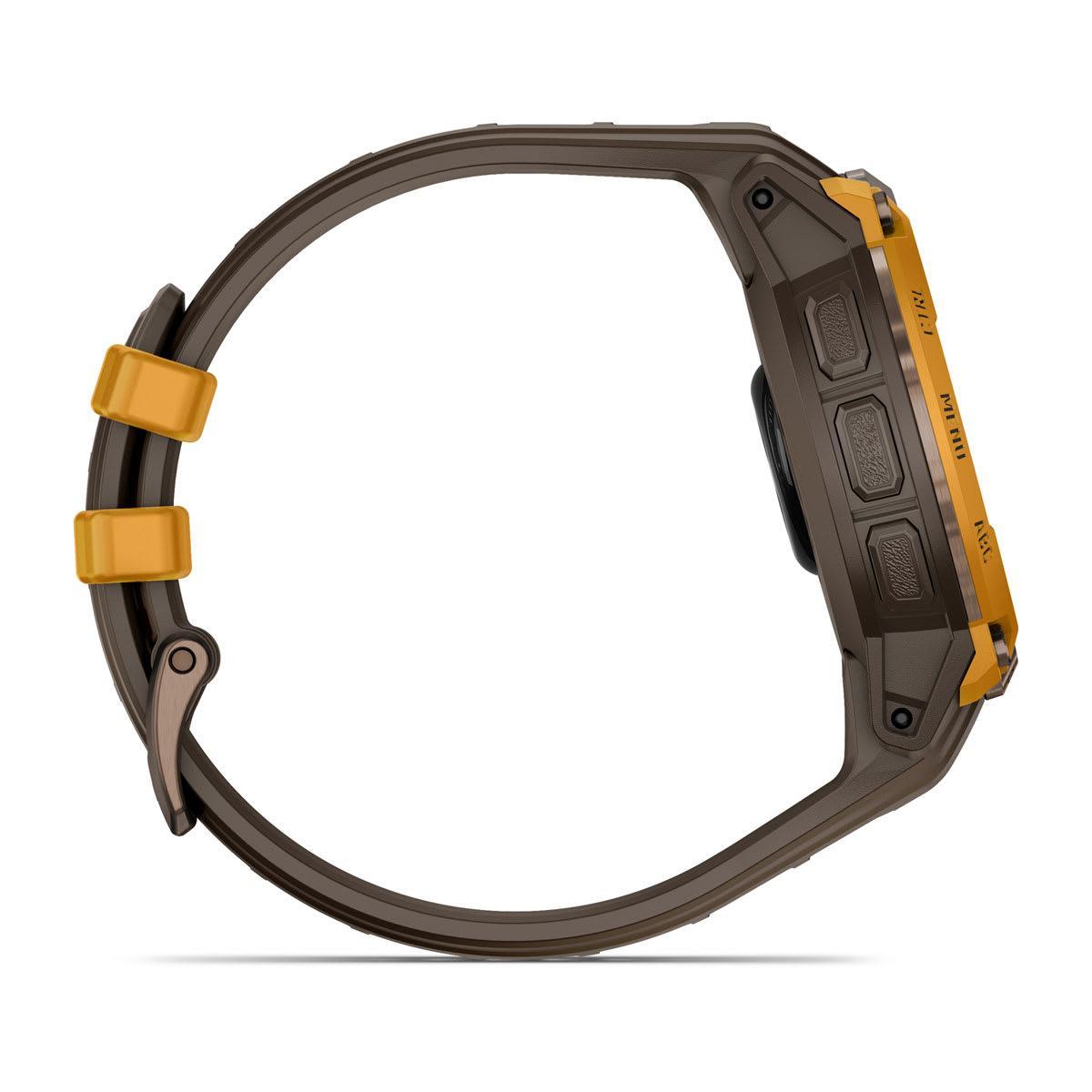 Garmin Instinct Crossover Hybrid GPS Smartwatch – AMOLED / Bronze/Sunburst