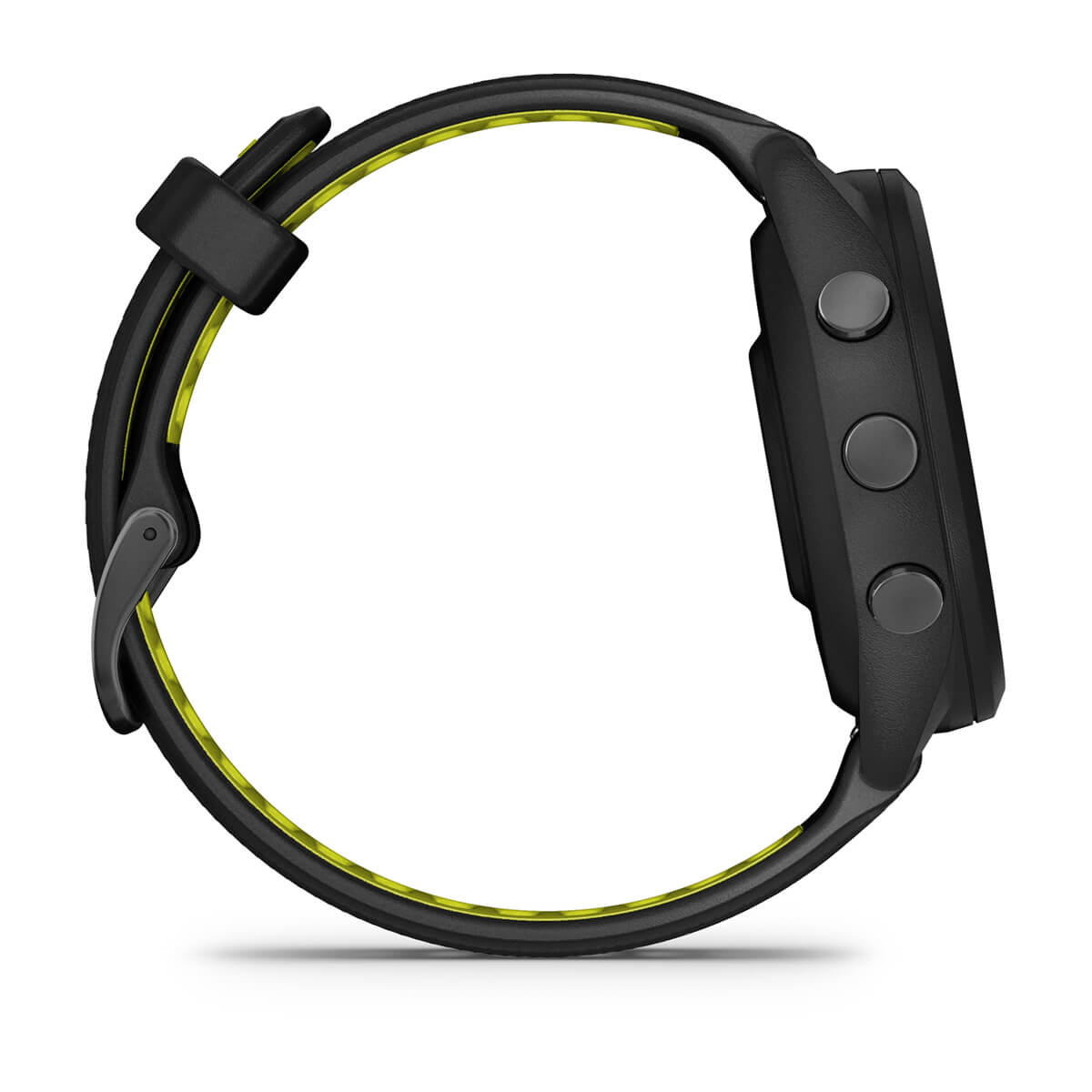 Garmin Forerunner 265 AMOLED GPS Running Smartwatch – 42 mm / Black / Amp Yellow
