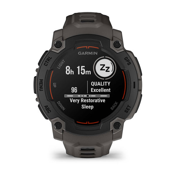 Garmin Instinct E 45 mm Instinct E rugged GPS smartwatch, Black/Charcoal 6