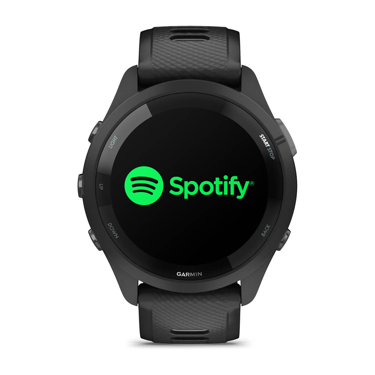Garmin Forerunner 265 AMOLED GPS Running Smartwatch – 46 mm / Black / Powder Gray