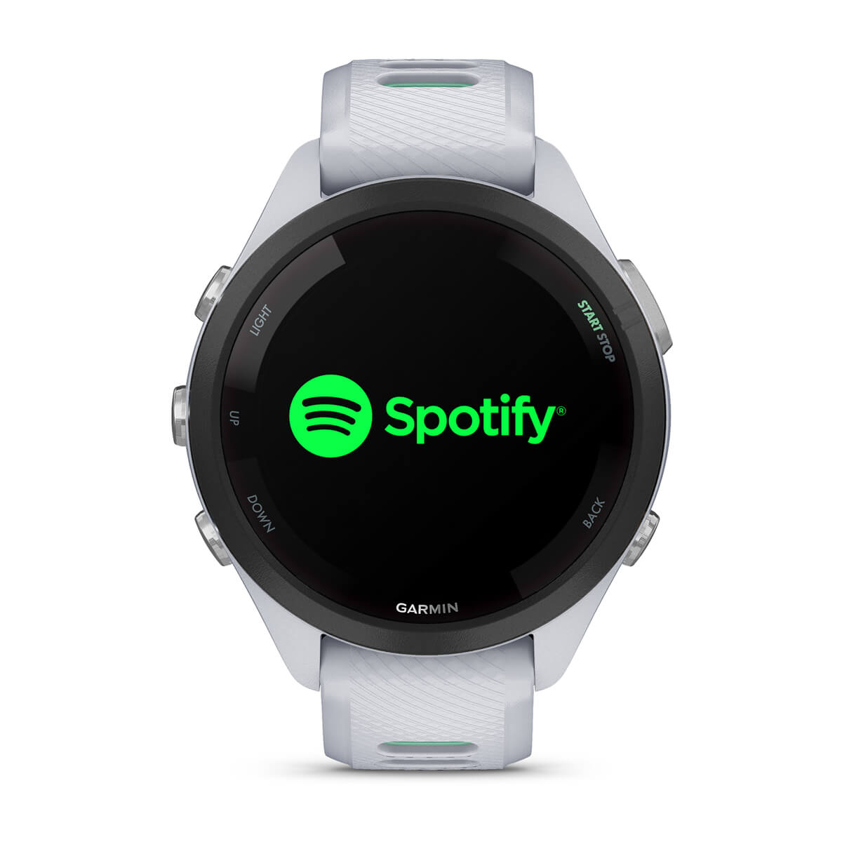 Garmin Forerunner 265 AMOLED GPS Running Smartwatch – 42 mm / Whitestone / Neo Tropic
