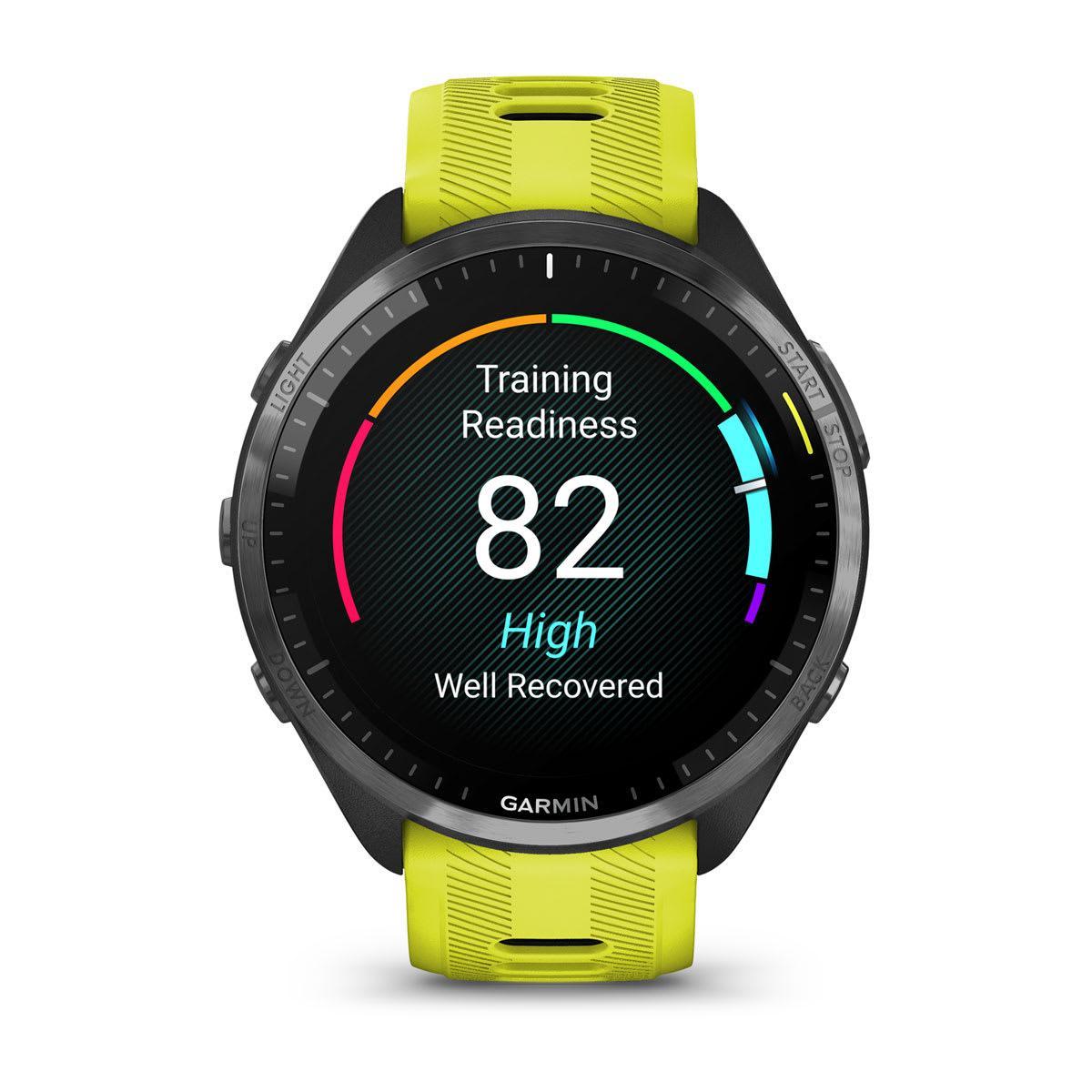 Garmin Forerunner 965 AMOLED GPS Running Smartwatch – Amp Yellow / Black