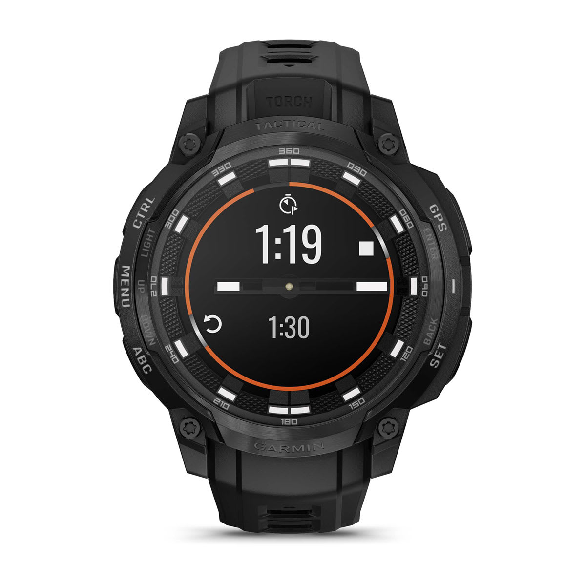 Garmin Instinct Crossover Hybrid GPS Smartwatch – AMOLED - Tactical / Black