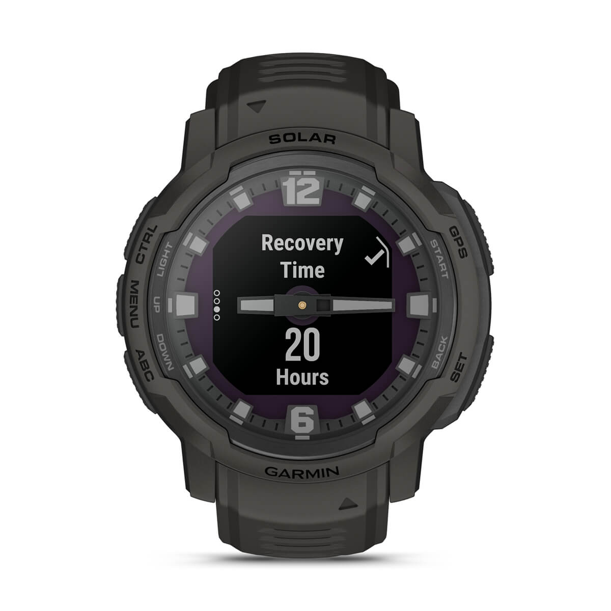 Garmin Instinct Crossover Hybrid GPS Smartwatch – Solar / Graphite