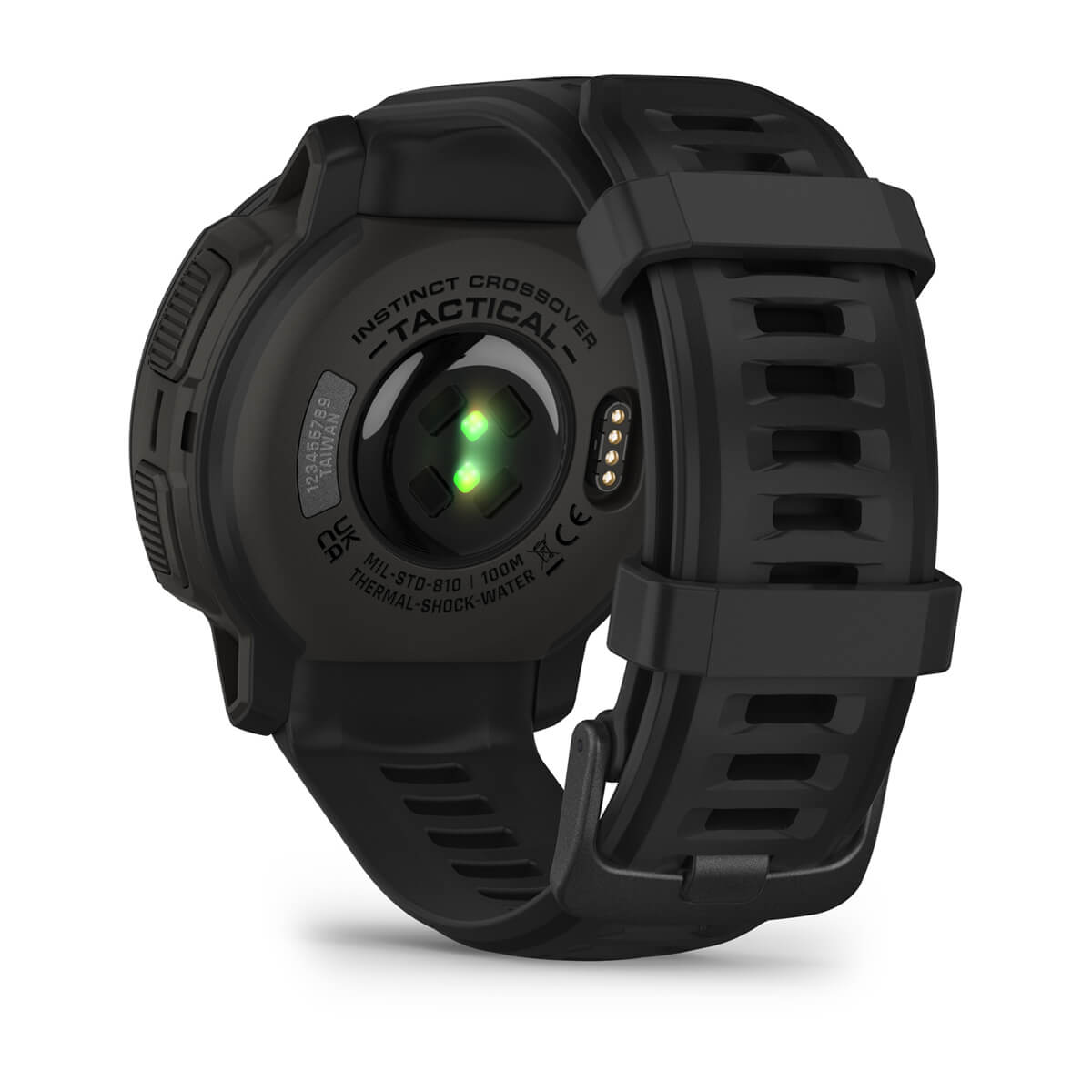 Garmin Instinct Crossover Hybrid GPS Smartwatch – Solar - Tactical / Black