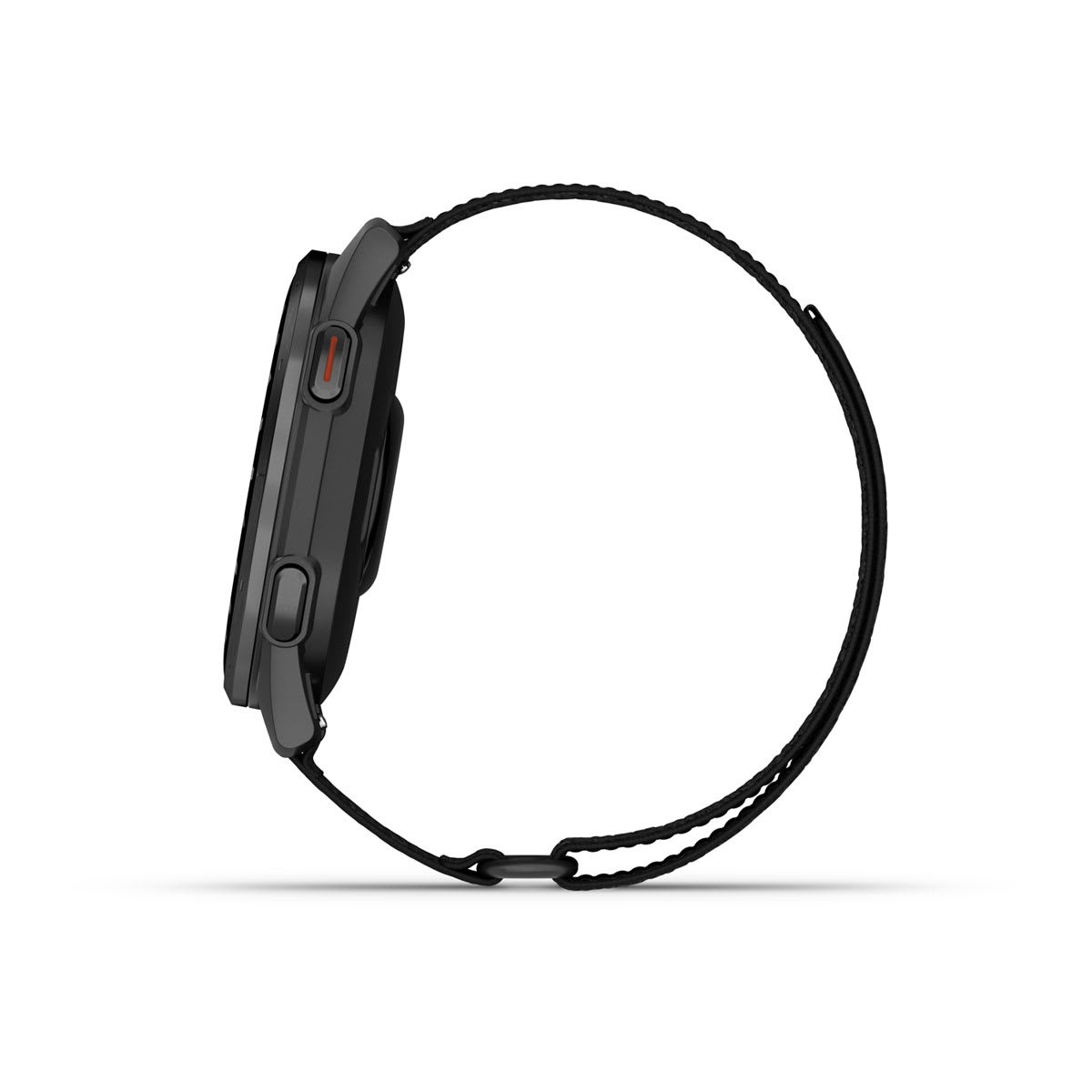 Garmin Approach S44 and S50 GPS Golf Smartwatch – S50: Golf & Fitness Features / Slate Aluminum Bezel with Black Nylon Band